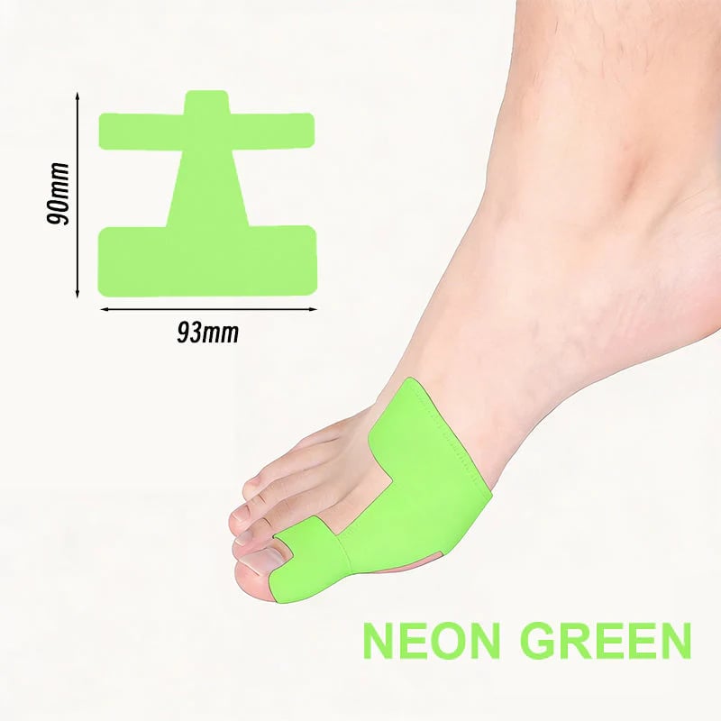 👣Premium Pre-Cut Bunion Tape | Sweatproof Elastic Athletic Tape for All-Day Wear 🛡️✨