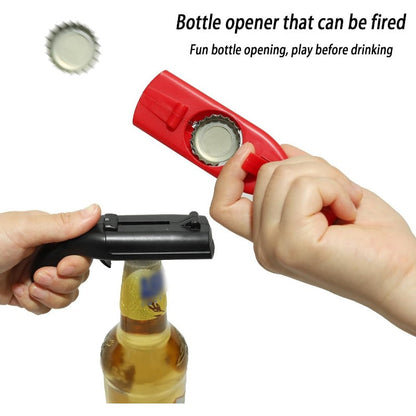 🎁The Father's Day gift he'll actually use!🎯Cap Launcher Bottle Opener