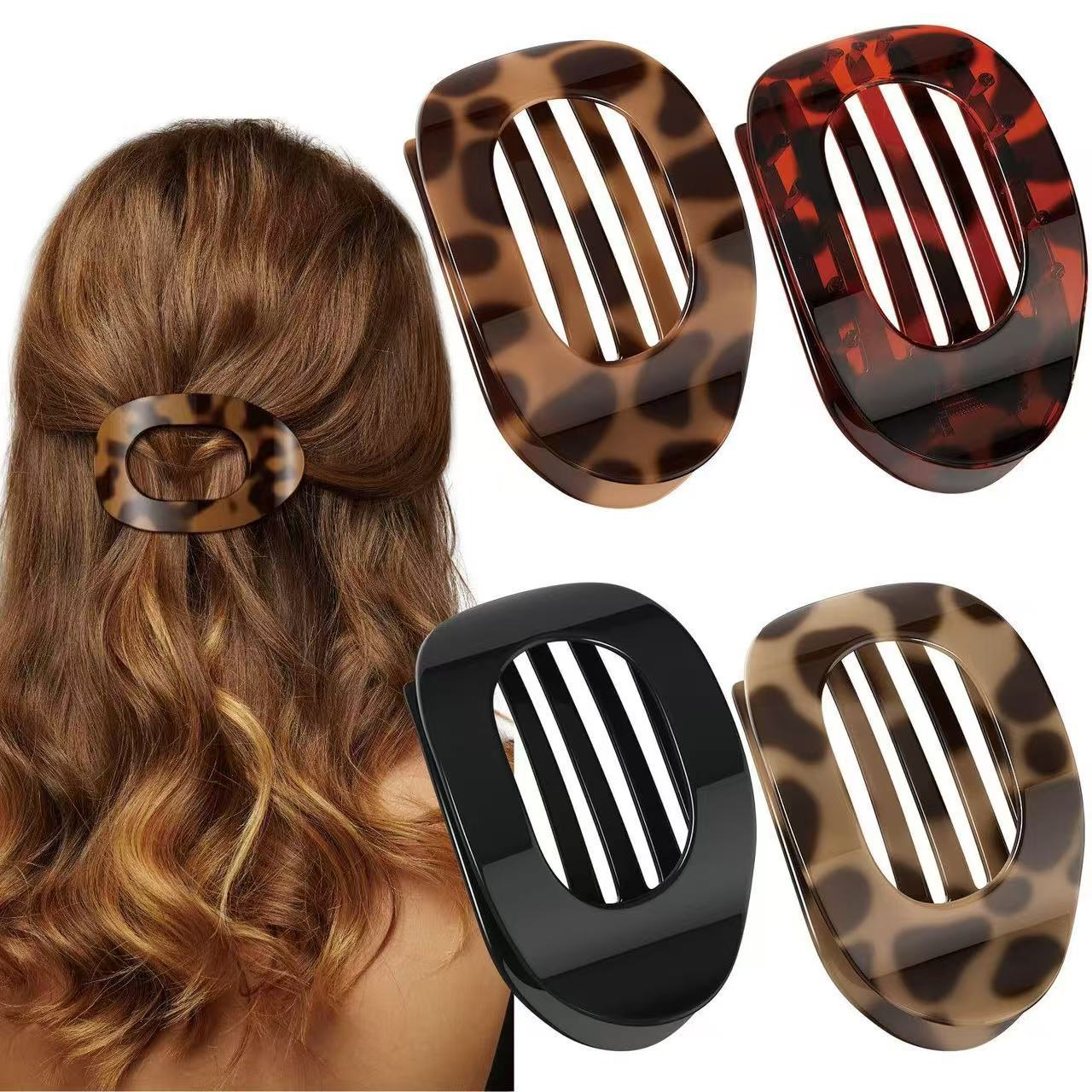 Set of 4 (Classic Tortoise + Light Tortoise + Red Tortoise + Bright Black)