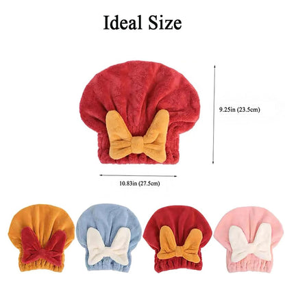 🎁Flash Sale⚡ 50K+ SOLD!🎀New Super Absorbent Hair Towel Wrap for Wet Hair🎉(Buy 1 Get 1 Free)