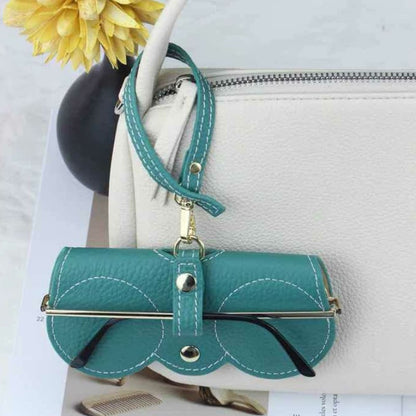 🎁Flash Sale⚡ 50K+ SOLD!🔥Soft PU Leather Sunglasses Bag👓️(Buy 1 Get 1 Free)