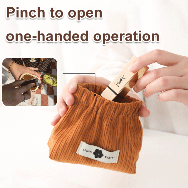 🎁Flash Sale⚡ 50K+ SOLD!🔥Corduroy Elastic Storage Bag 🎉(Buy 1 Get 1 Free)