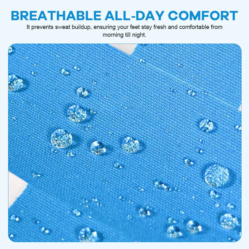 👣Premium Pre-Cut Bunion Tape | Sweatproof Elastic Athletic Tape for All-Day Wear 🛡️✨