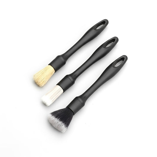 3-Piece Car Detailing Brush Set