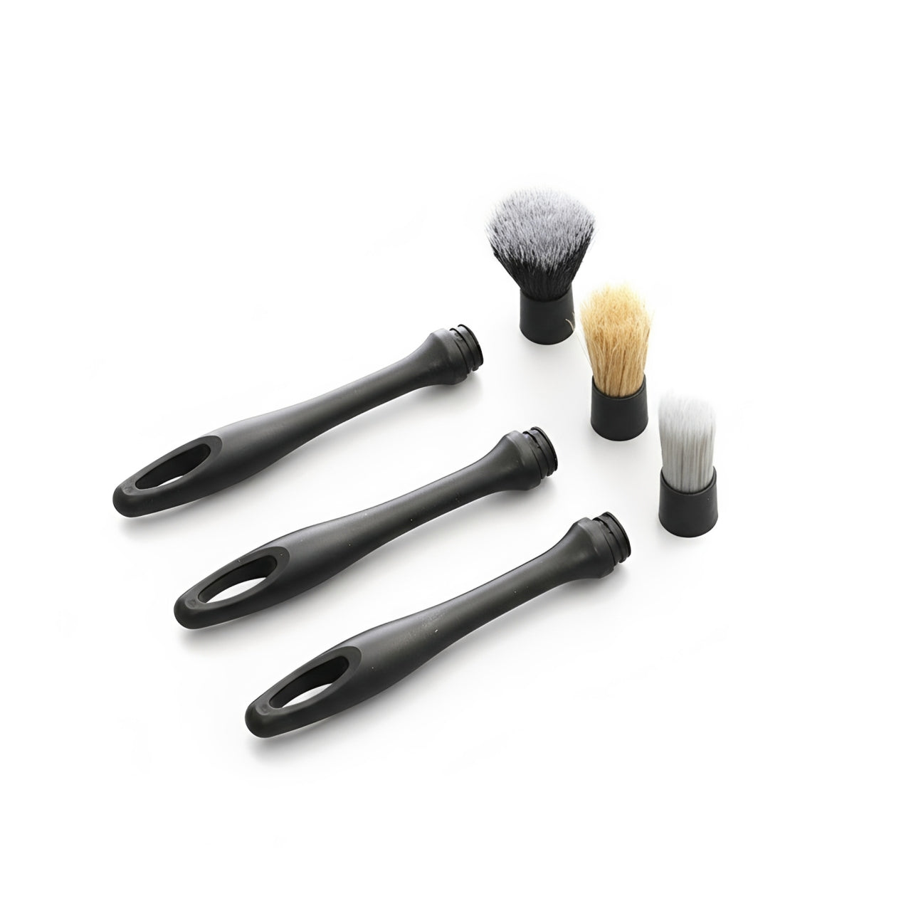 3-Piece Car Detailing Brush Set