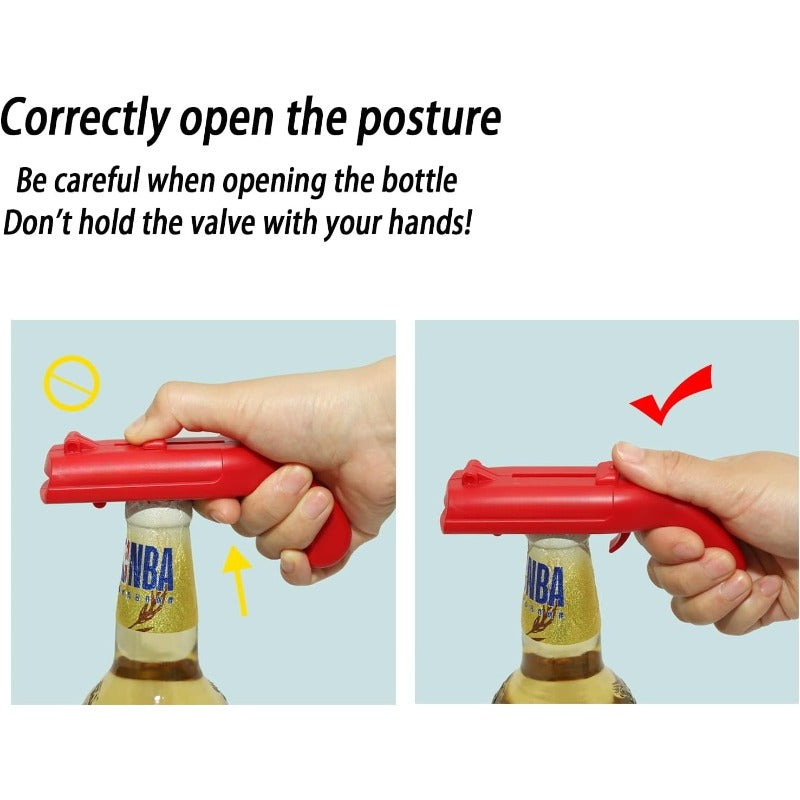 🎁The Father's Day gift he'll actually use!🎯Cap Launcher Bottle Opener