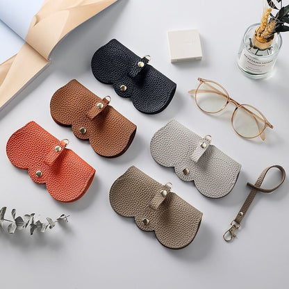 🎁Flash Sale⚡ 50K+ SOLD!🔥Soft PU Leather Sunglasses Bag👓️(Buy 1 Get 1 Free)