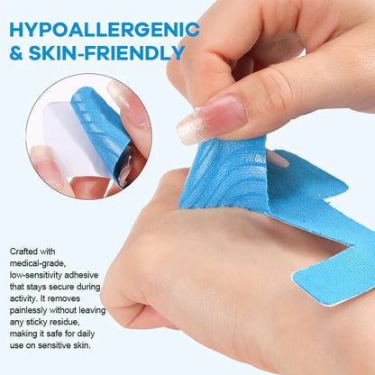 👣Premium Pre-Cut Bunion Tape | Sweatproof Elastic Athletic Tape for All-Day Wear 🛡️✨