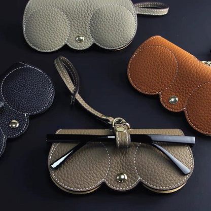 🎁Flash Sale⚡ 50K+ SOLD!🔥Soft PU Leather Sunglasses Bag👓️(Buy 1 Get 1 Free)