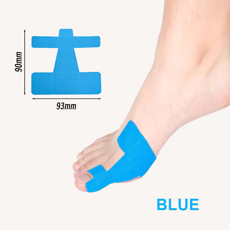 👣Premium Pre-Cut Bunion Tape | Sweatproof Elastic Athletic Tape for All-Day Wear 🛡️✨